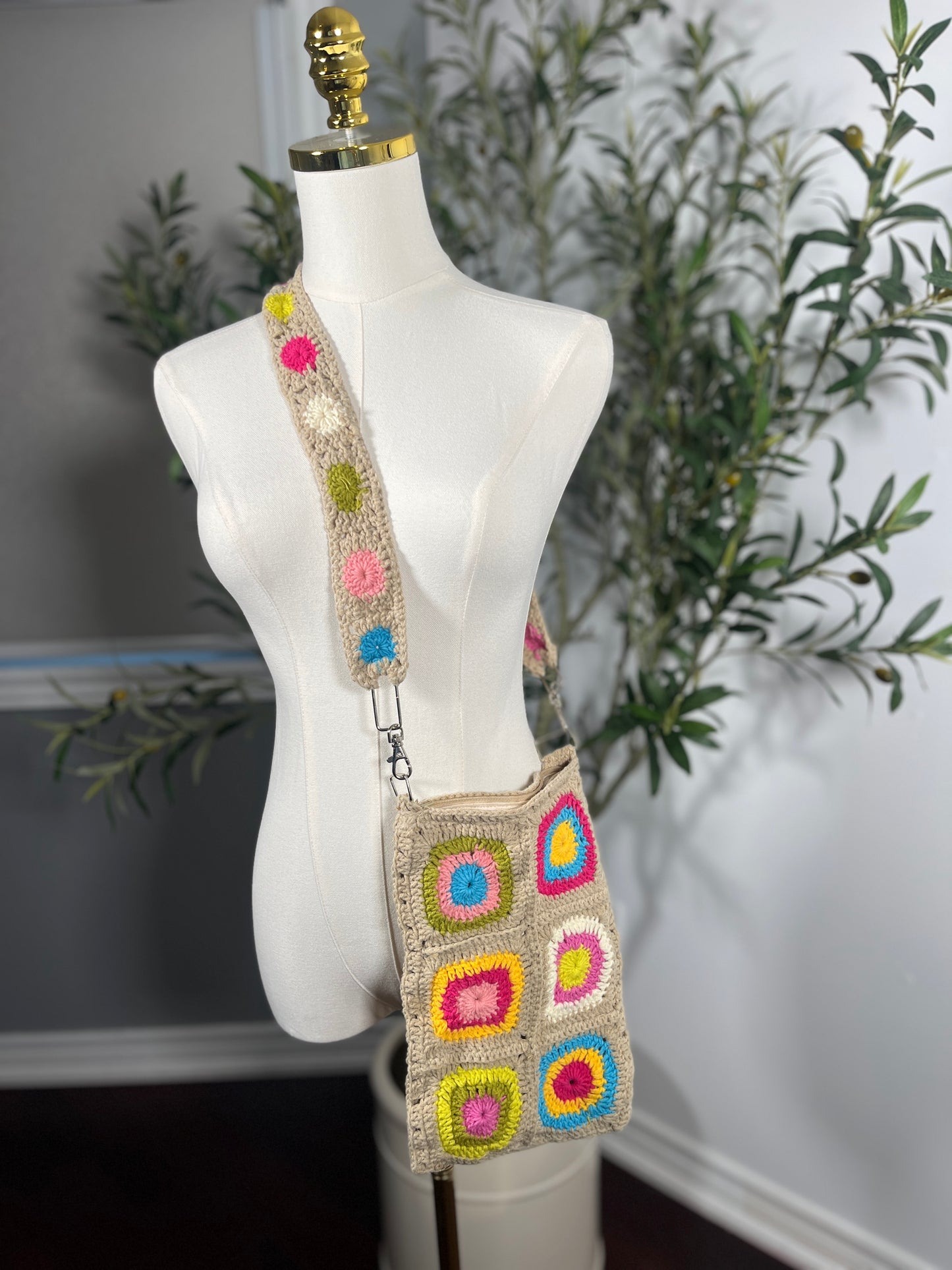 Introducing Our One-of-a-Kind Handmade Crochet Handbag!