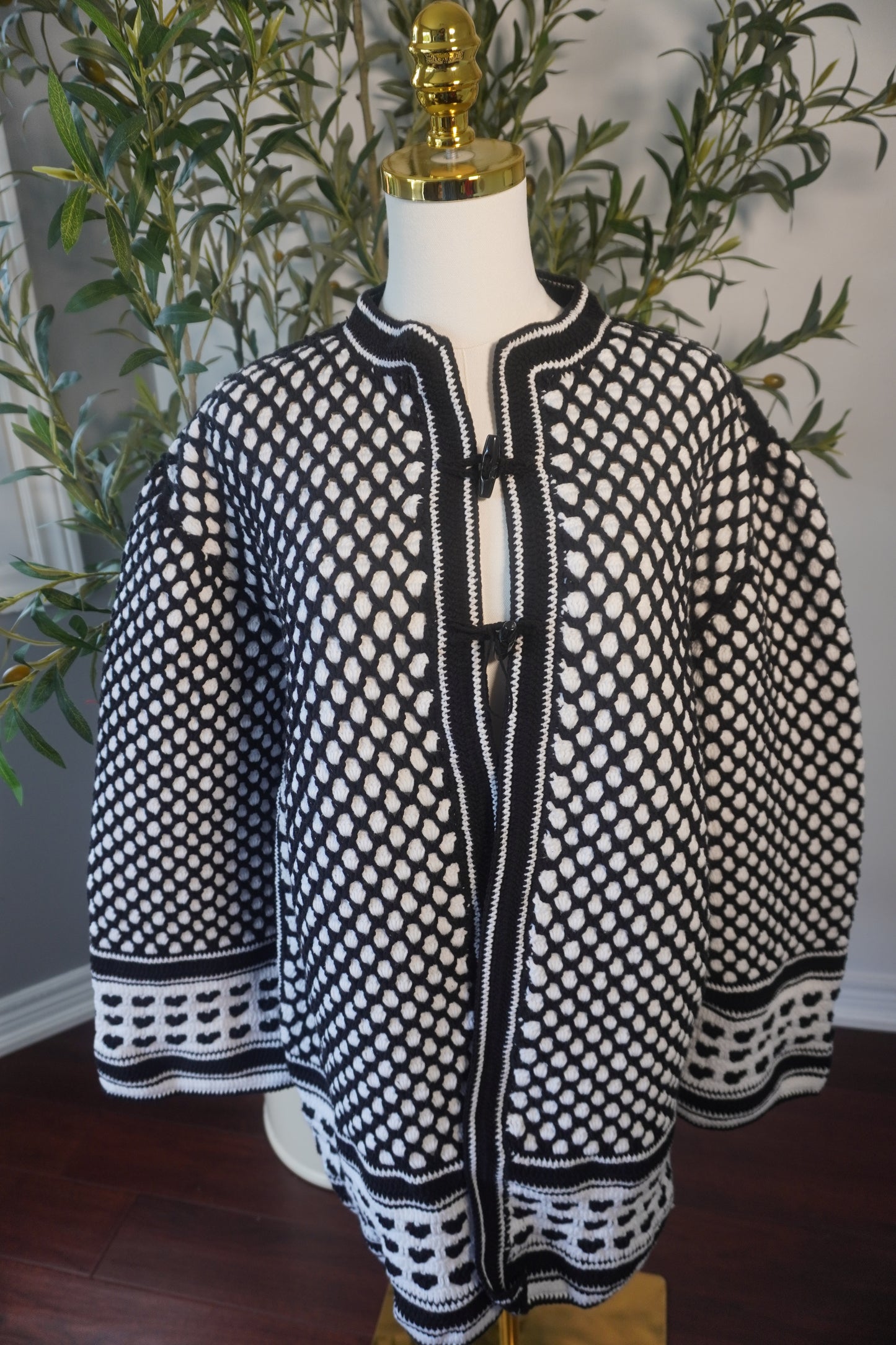 Exquisite Handmade Kofeya Design Cardigan