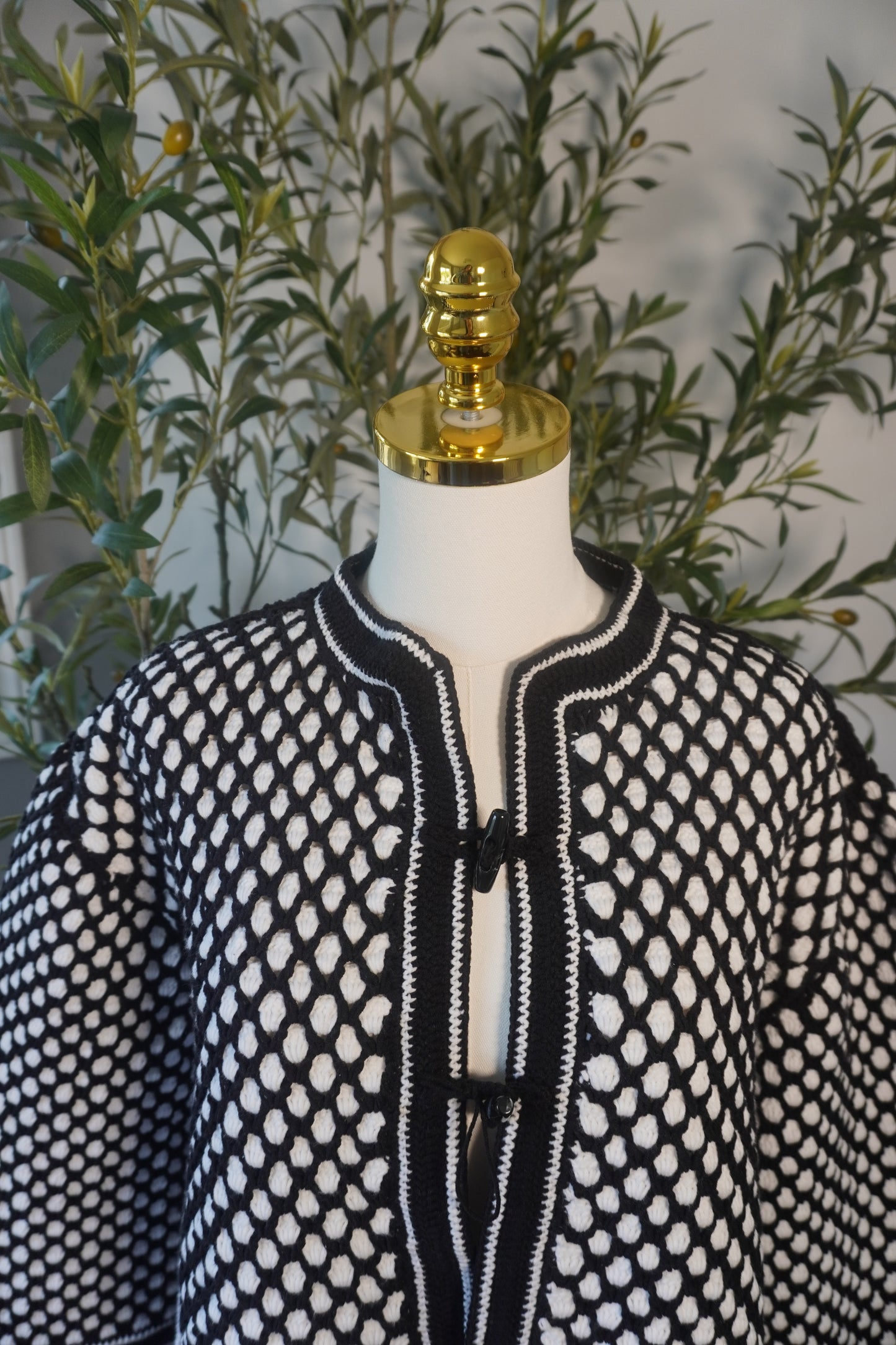 Exquisite Handmade Kofeya Design Cardigan