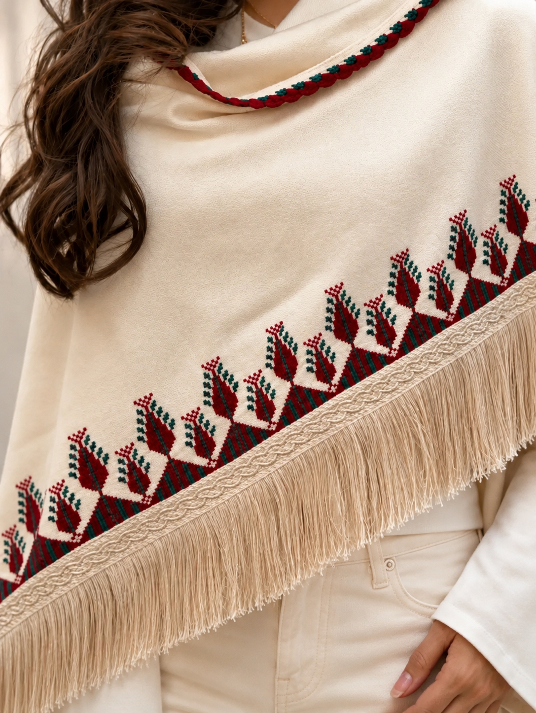 Elegant Shawl from Ramallah