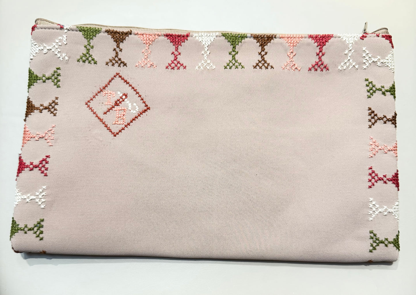 Handmade Swan Clutch with Beautifully Embroidered Design
