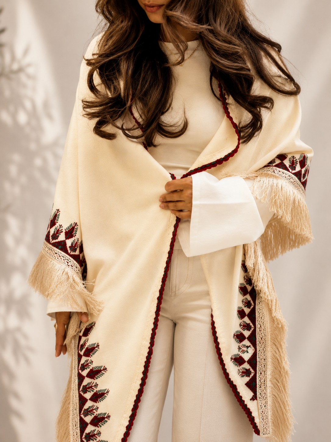 Elegant Shawl from Ramallah