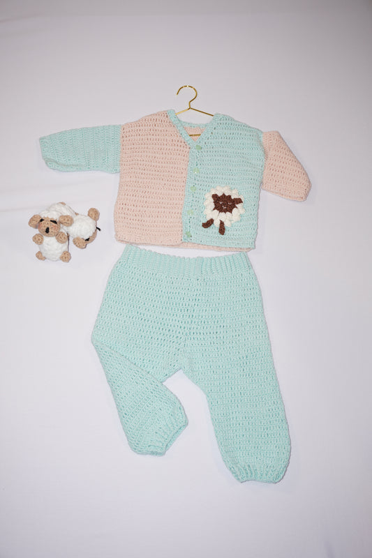 Baby crochet set