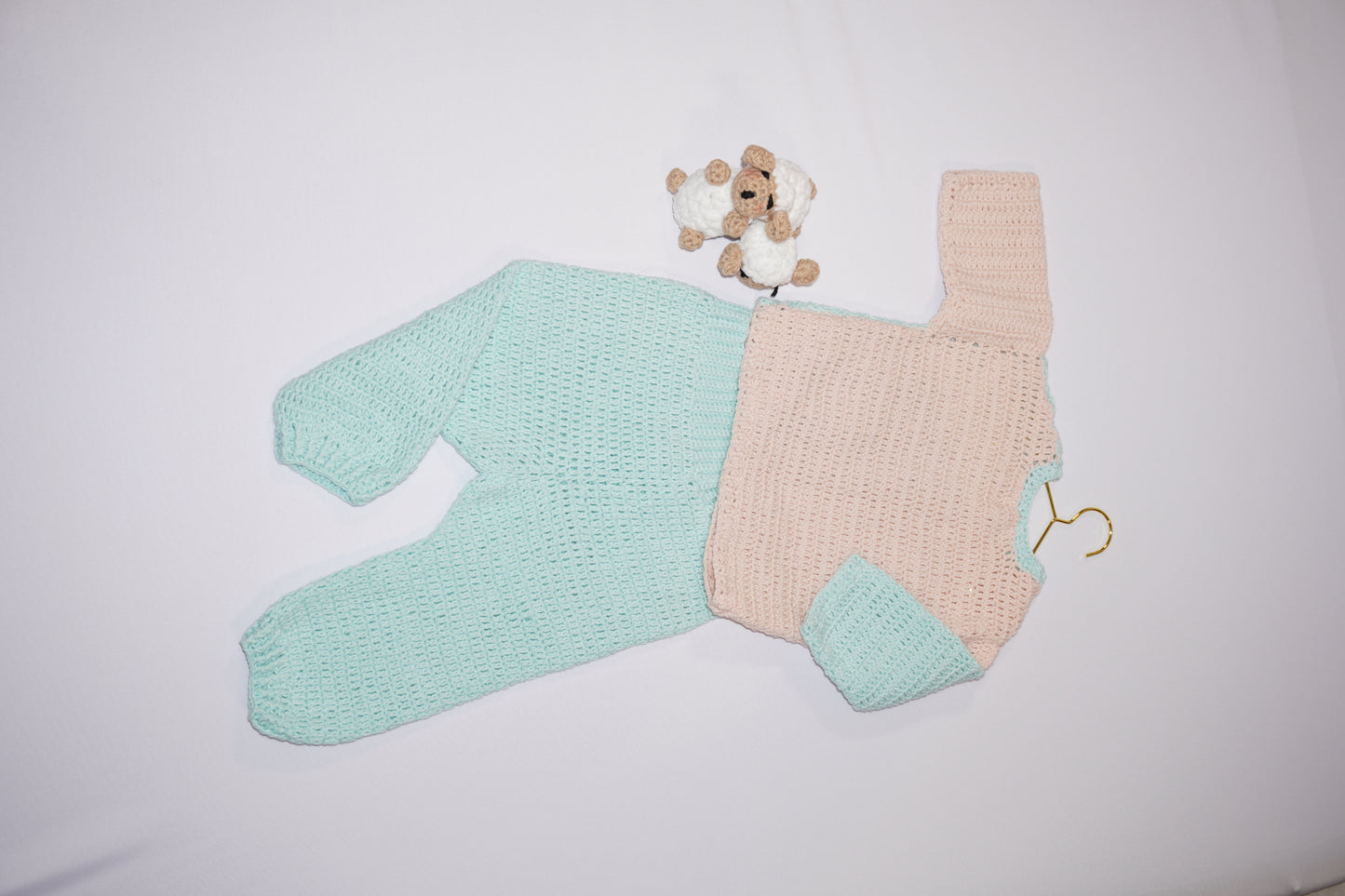 Baby crochet set