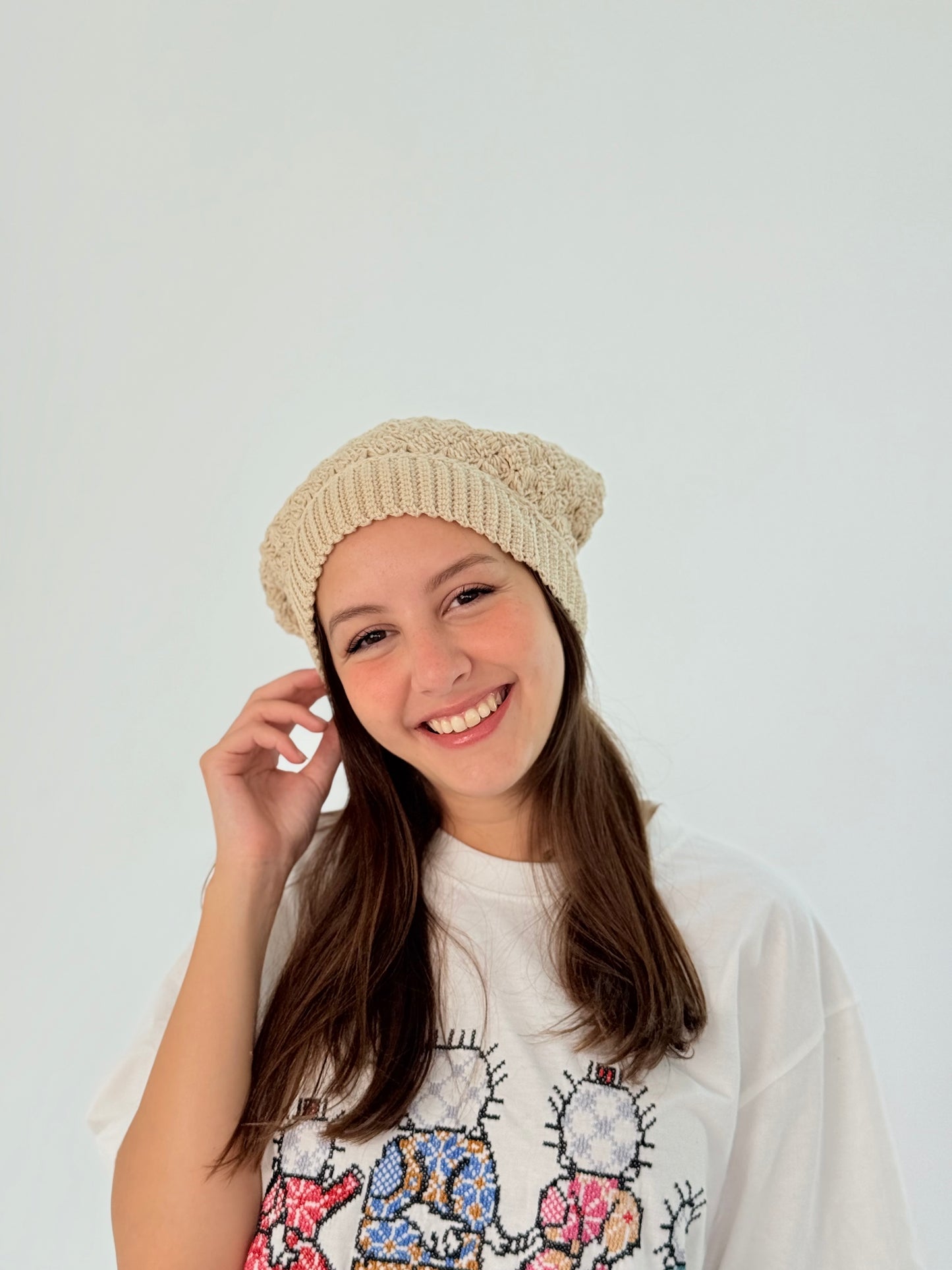 Handmade Crochet Beanie - Empowering Designs by Resilient Women