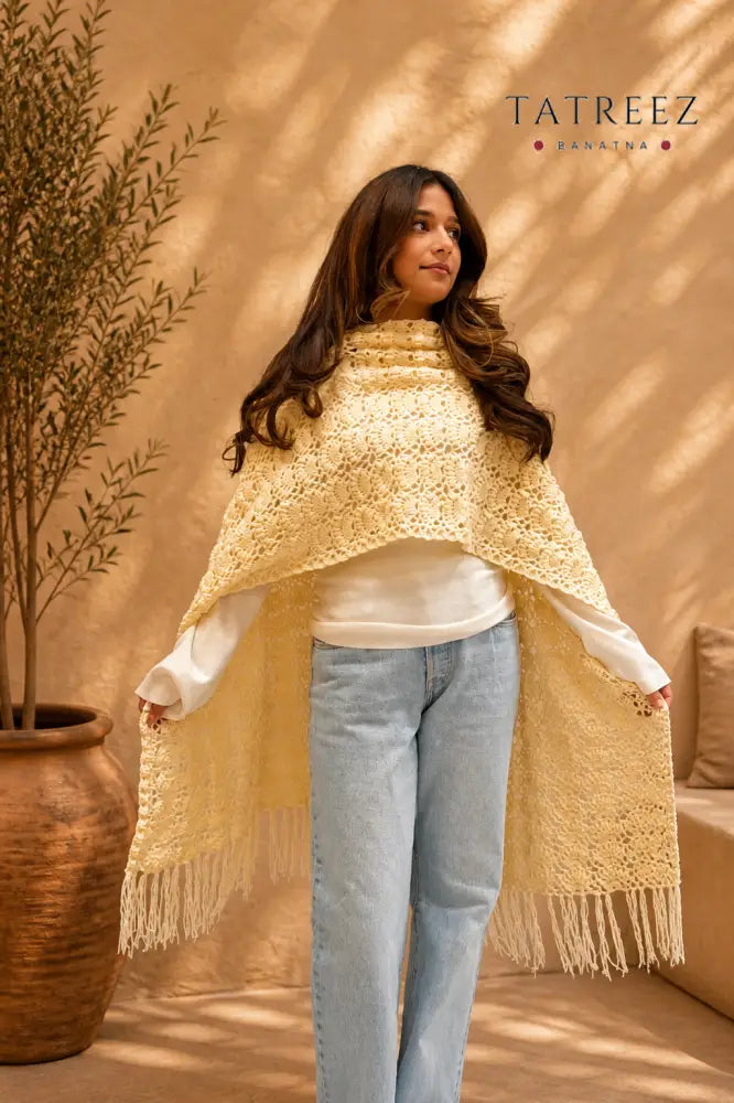 A Crochet Shawl of Al Khalil - Clothing & Wearables