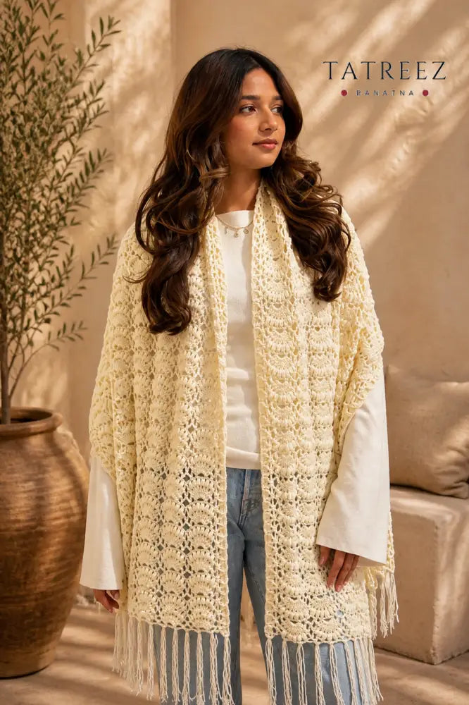 A Crochet Shawl of Al Khalil - Clothing & Wearables