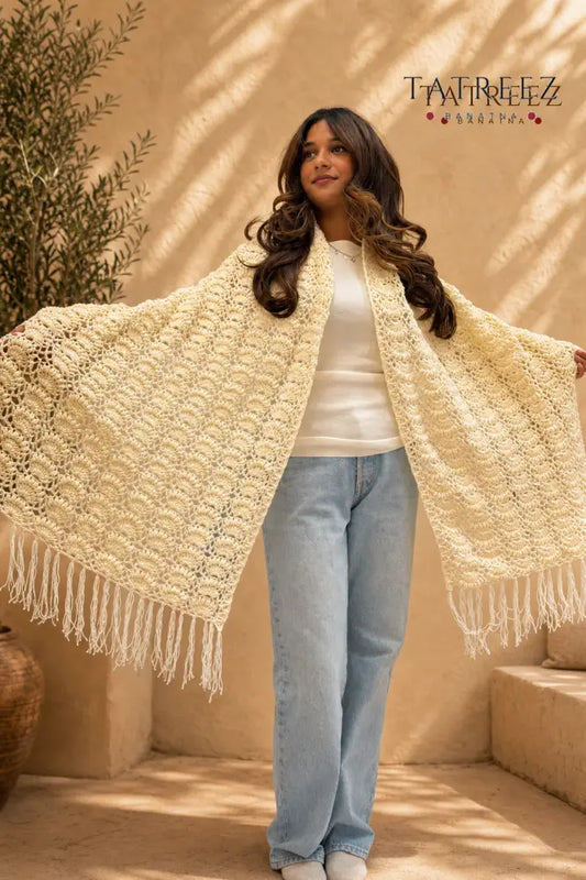 A Crochet Shawl of Al Khalil - Clothing & Wearables