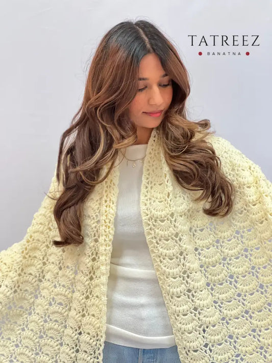 A Crochet Shawl of Al Khalil Clothing & Wearables