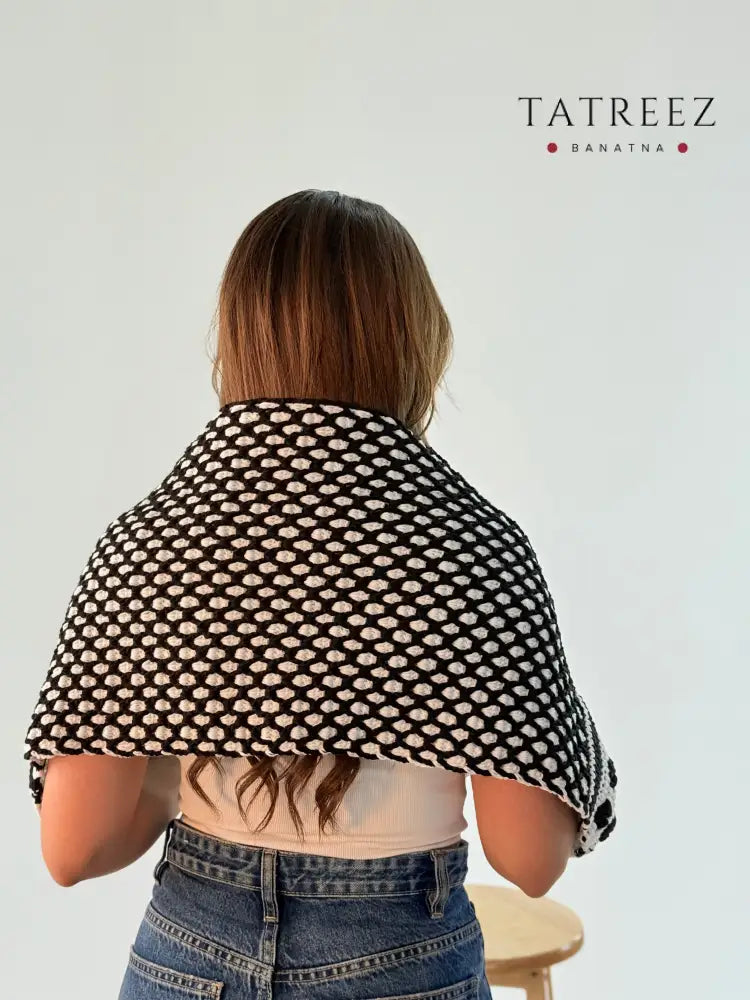 Cozy Handmade Crochet Shawl - Kofea Inspired with Custom Size Options Clothing & Wearables