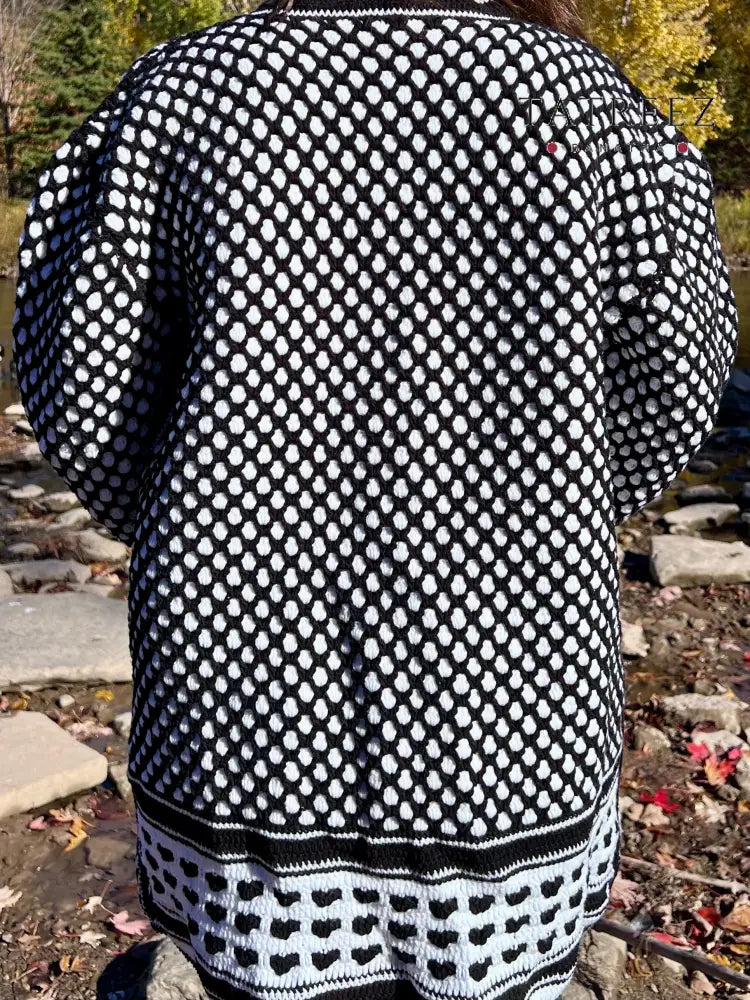 Exquisite Handmade Kofeya Design Cardigan Clothing & Wearables