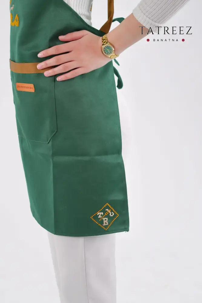 Handmade Syrian Moa3dala Apron- Soreya - Clothing & Wearables