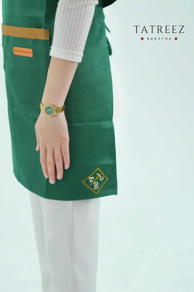 Handmade Syrian Moa3dala Apron- Soreya - Clothing & Wearables