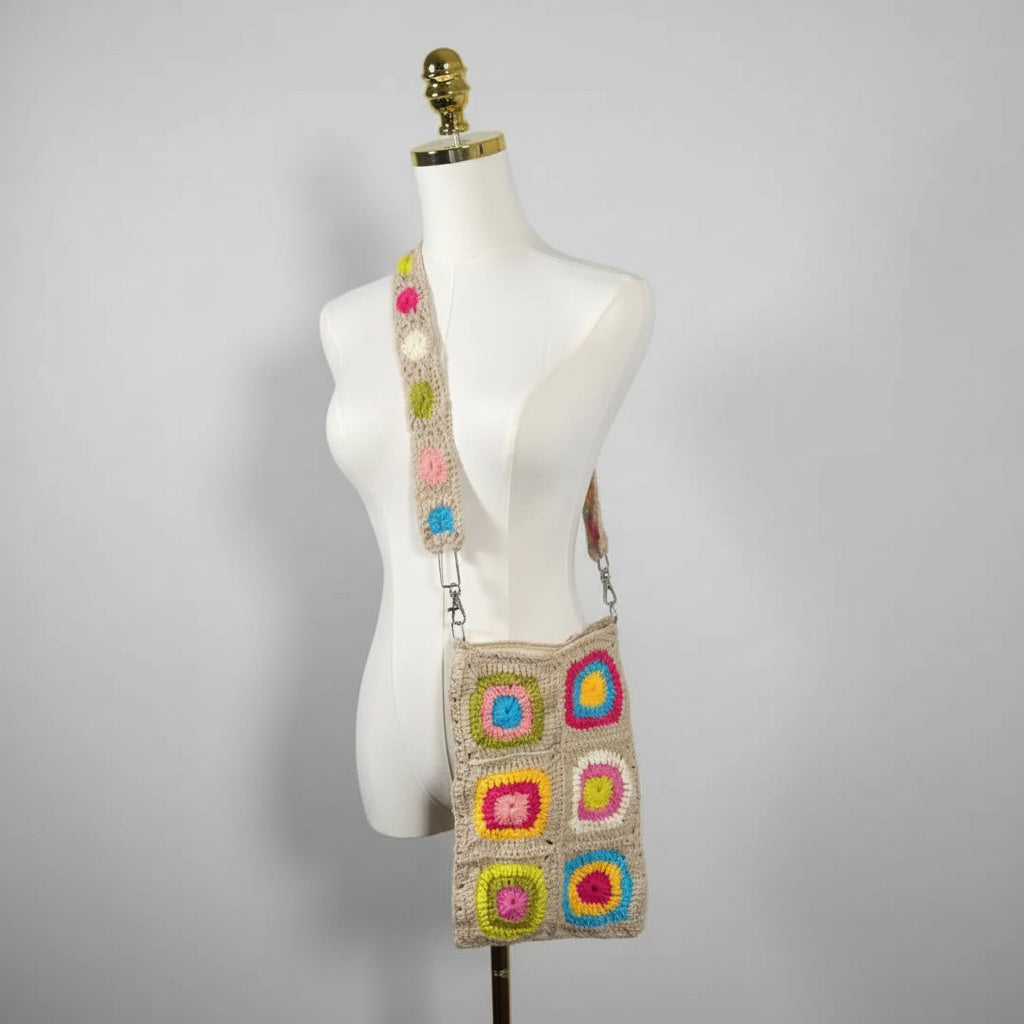 Introducing Our One-of-a-Kind Handmade Crochet Handbag! Accessories