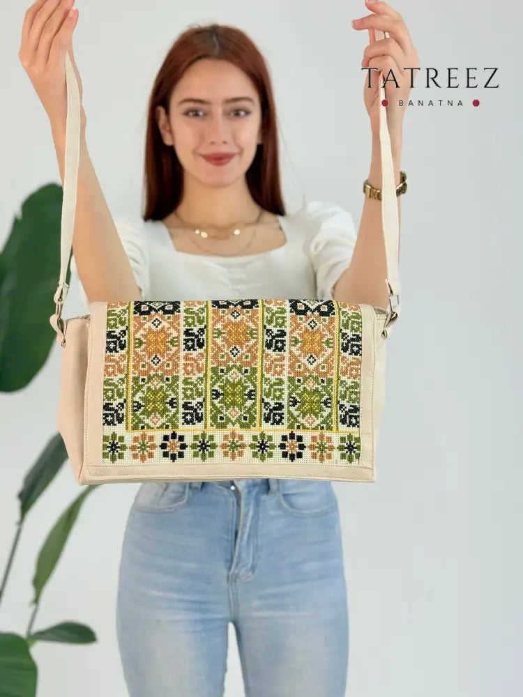Jaffa Bloom Handmade Messenger Bag Accessories