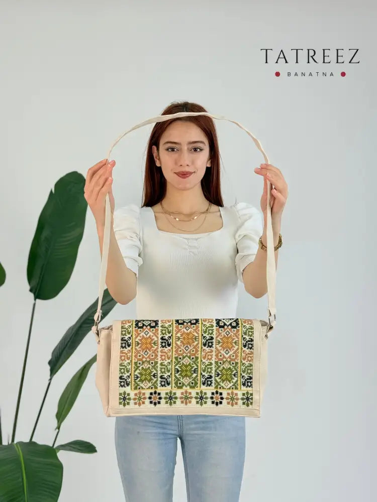 Jaffa Bloom Handmade Messenger Bag Accessories