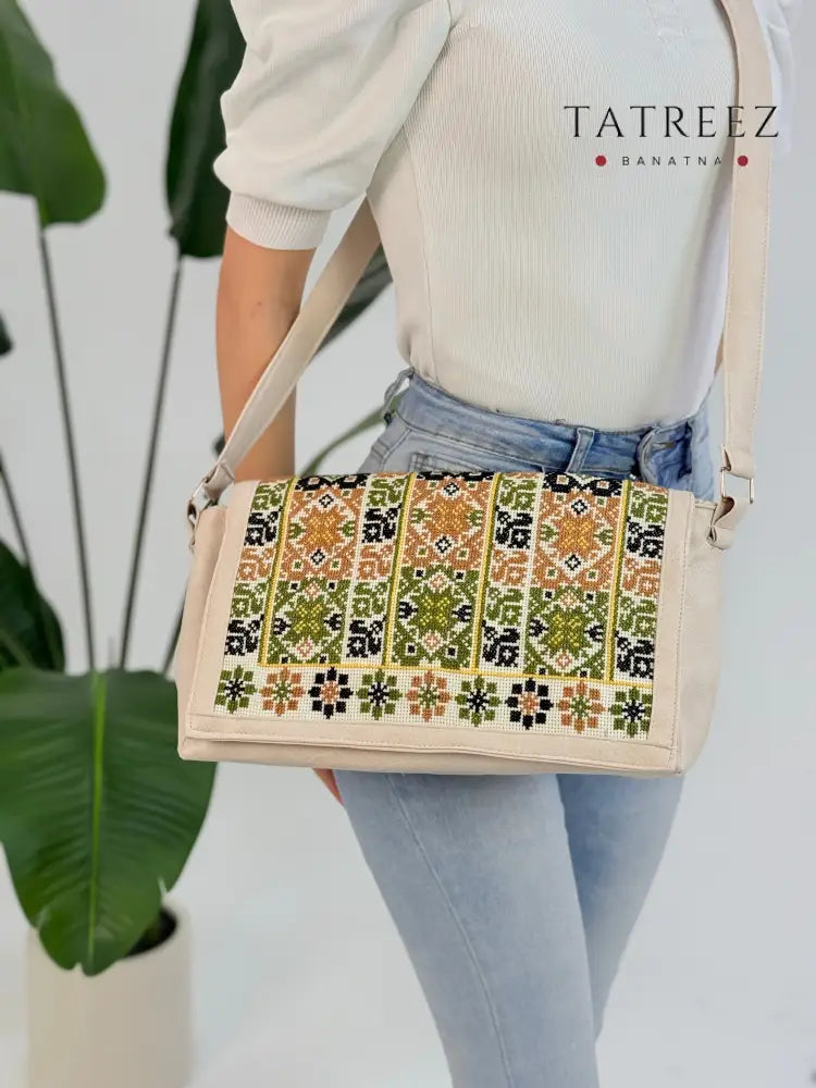 Jaffa Bloom Handmade Messenger Bag Accessories
