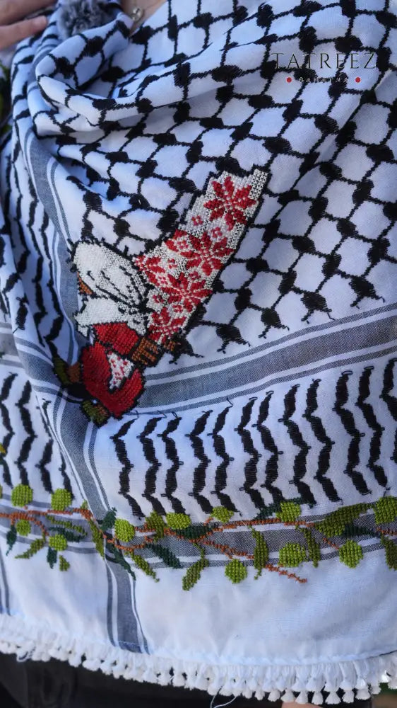 Kofea | Handcrafted Handhala Woman & Olive Leaf Embroidery - Accessories