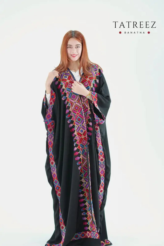 Sunshine Handmade Bisht | Luxurious Crepe Georgette with Floral Embroidery One size Clothing & Wearables