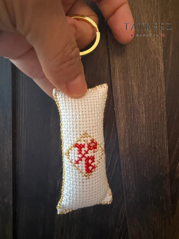 Palestinian Map Keychain | One Side Map Other Side Logo | Handmade Symbol | Accessories